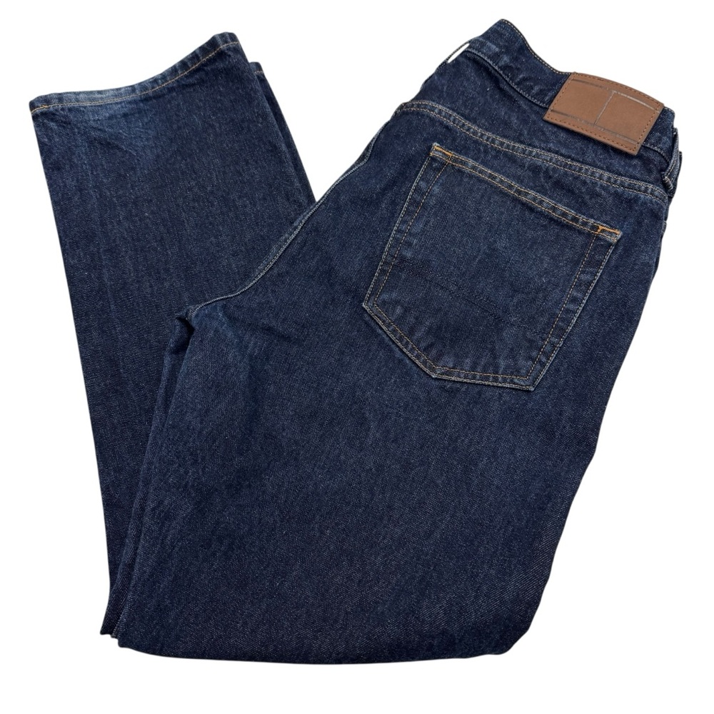 Tommy‎ Hilfiger Jeans Mens 36x29 Straight Leg Dark Wash Classic Denim Panta